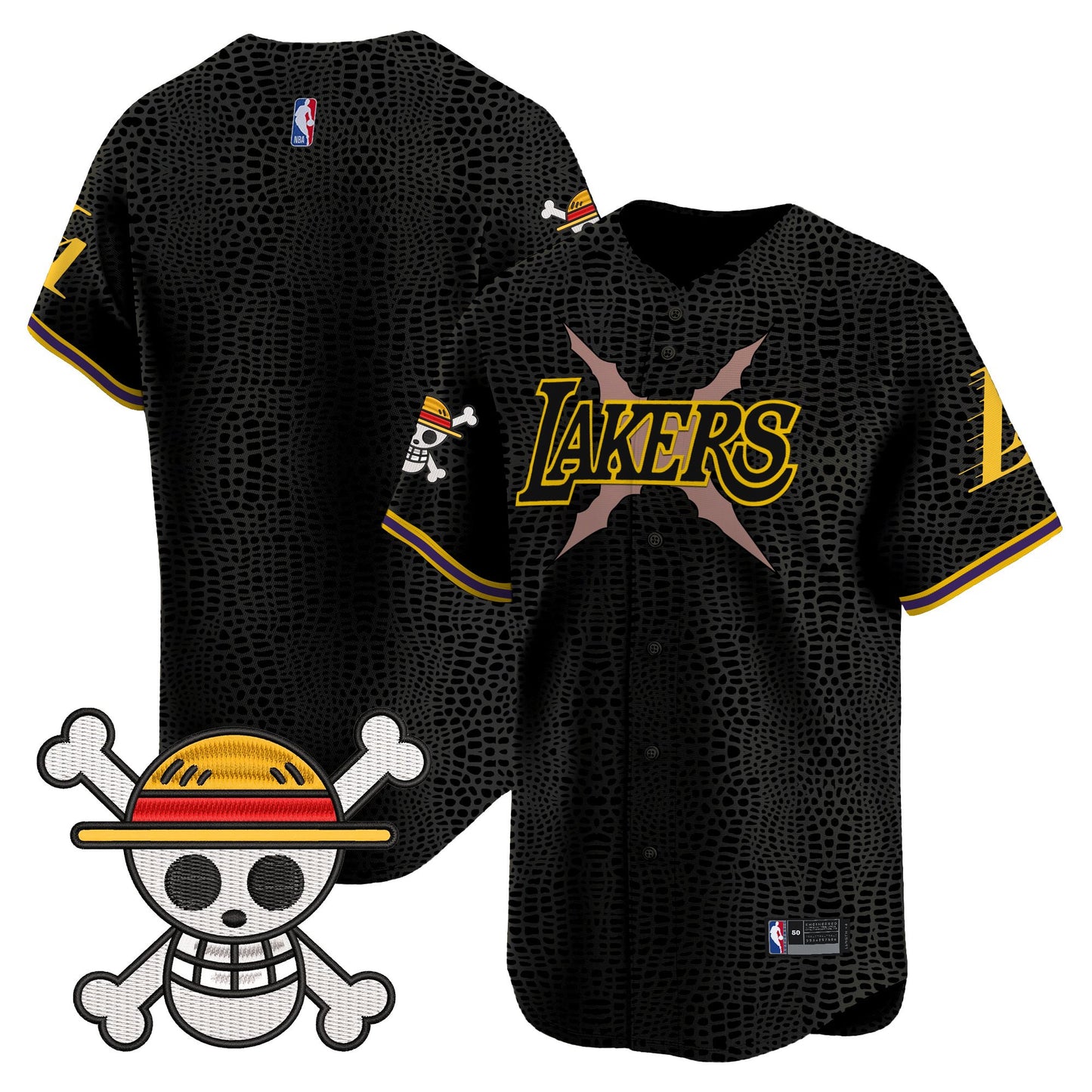 Men's Los Angeles Lakers x One Piece Vapor Premier Limited Jersey - Stitched