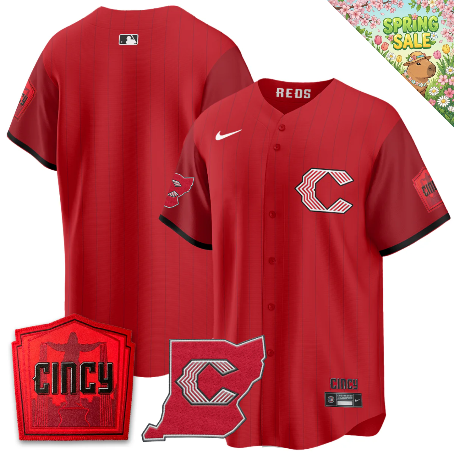 CIN 2026 City Connect Limited Premier Vapor Jersey V4 - All Stitched