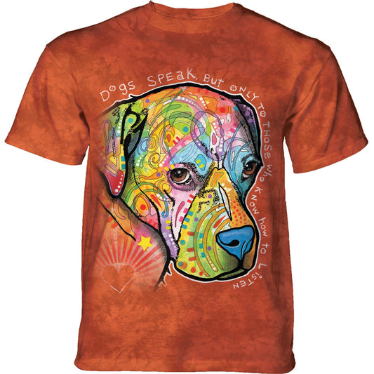 Dogs Speak Classic Cotton T-Shirt