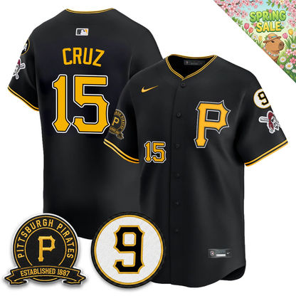 PIT 2026 Limited City Connect Jersey - Bill Mazeroski & EST 1887 Patch - All Stitched