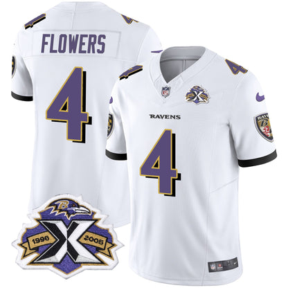 Men's Ravens 2005 Throwback Black Vapor Limited Jersey - All Stitched
