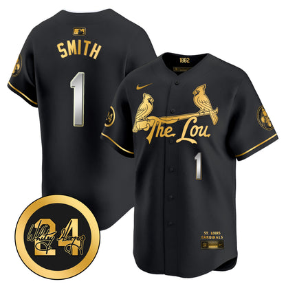 Men's St. Louis Cardinals 2026 City Connect Whitey Herzog Patch Vapor Premier Limited Jersey - All Stitched