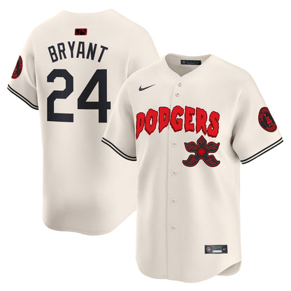 Men's Dodgers Stranger Things Vapor Premier Limited Jersey - All Stitched