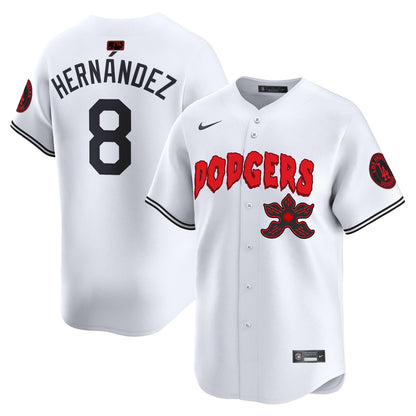 Men's Dodgers Stranger Things Vapor Premier Limited Jersey - All Stitched