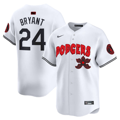 Men's Dodgers Stranger Things Vapor Premier Limited Jersey - All Stitched