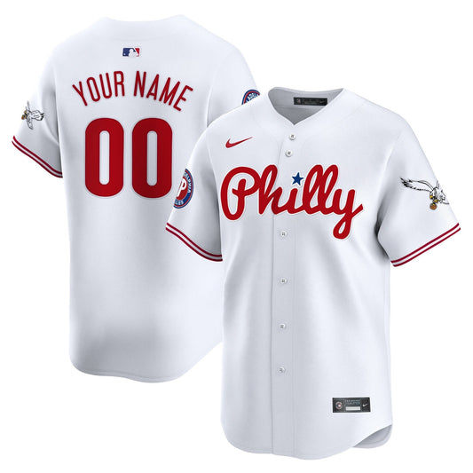 Phillies & Eagles Vapor Premier Limited Custom Jersey - All Stitched
