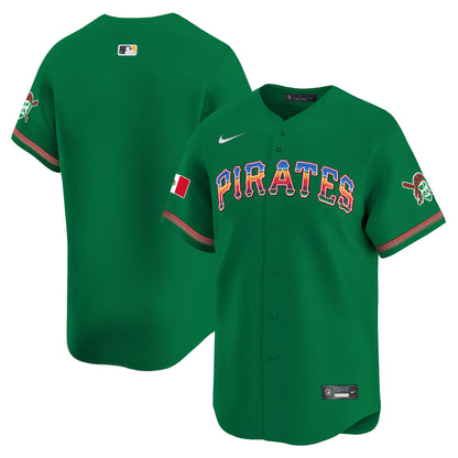 Men's Pittsburgh Pirates Mexico Vapor Premier Limited Jersey - All Stitched