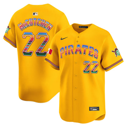Men's Pittsburgh Pirates Mexico Vapor Premier Limited Jersey - All Stitched