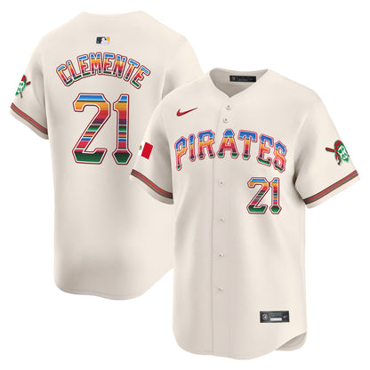 Men's Pittsburgh Pirates Mexico Vapor Premier Limited Jersey - All Stitched
