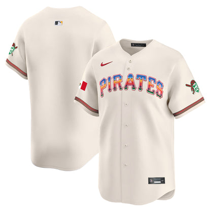 Men's Pittsburgh Pirates Mexico Vapor Premier Limited Jersey - All Stitched