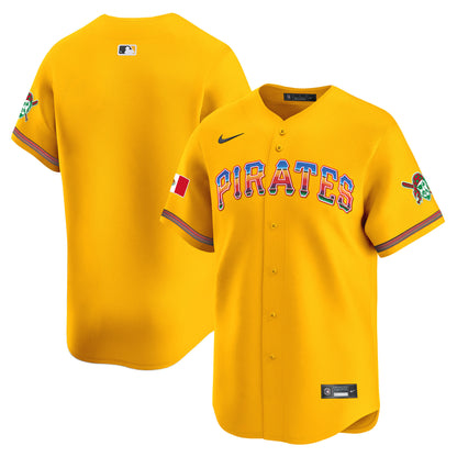 Men's Pittsburgh Pirates Mexico Vapor Premier Limited Jersey - All Stitched