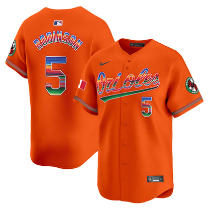 Men's Baltimore Orioles Mexico Vapor Premier Limited Jersey - All Stitched