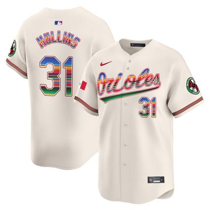 Men's Baltimore Orioles Mexico Vapor Premier Limited Jersey - All Stitched