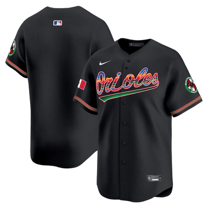 Men's Baltimore Orioles Mexico Vapor Premier Limited Jersey - All Stitched