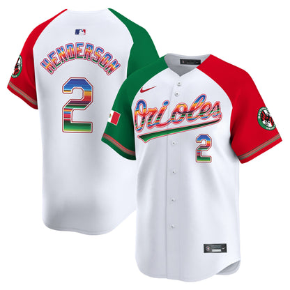 Men's Baltimore Orioles Mexico Vapor Premier Limited Jersey - All Stitched