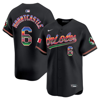 Men's Baltimore Orioles Mexico Vapor Premier Limited Jersey - All Stitched