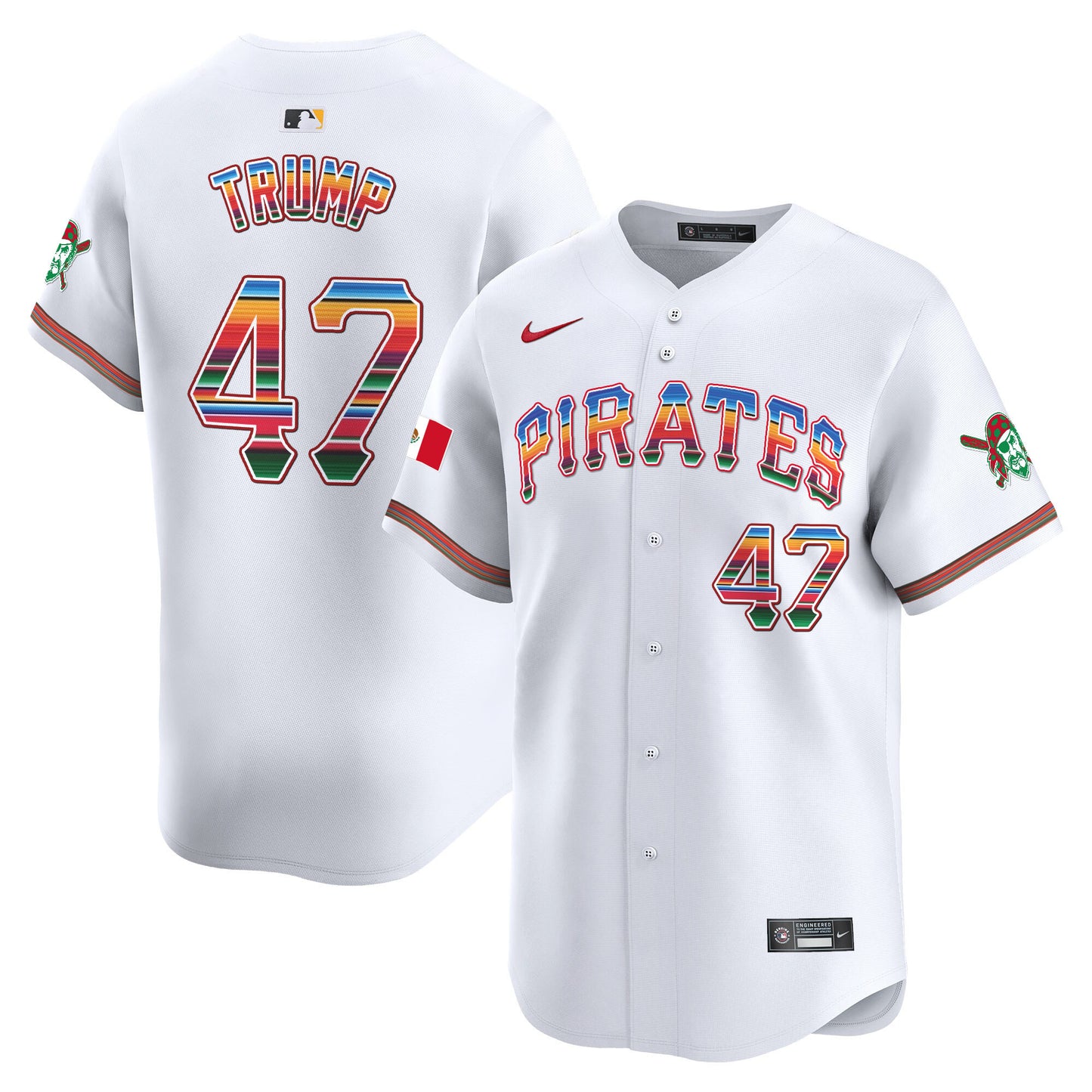 Men's Pittsburgh Pirates Mexico Vapor Premier Limited Jersey - All Stitched