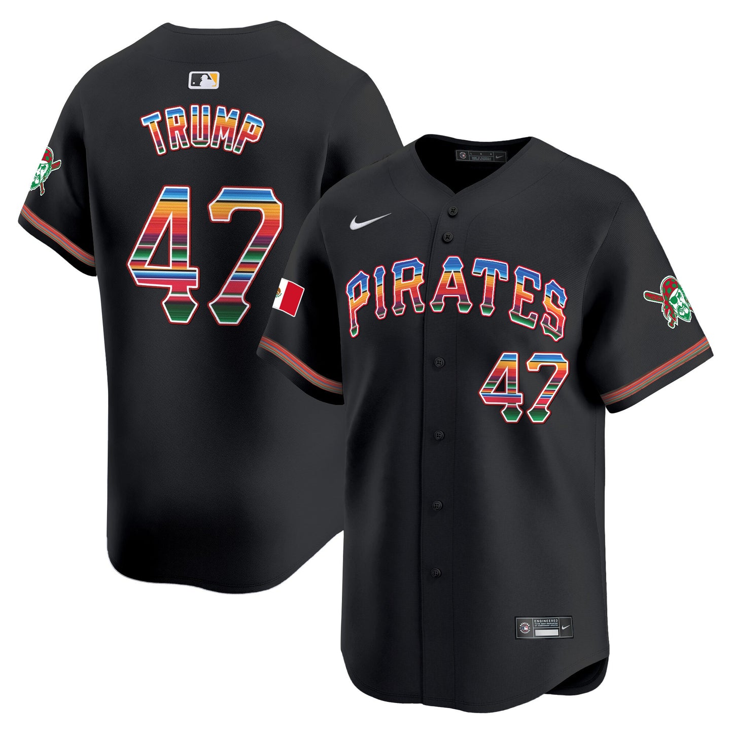 Men's Pittsburgh Pirates Mexico Vapor Premier Limited Jersey - All Stitched