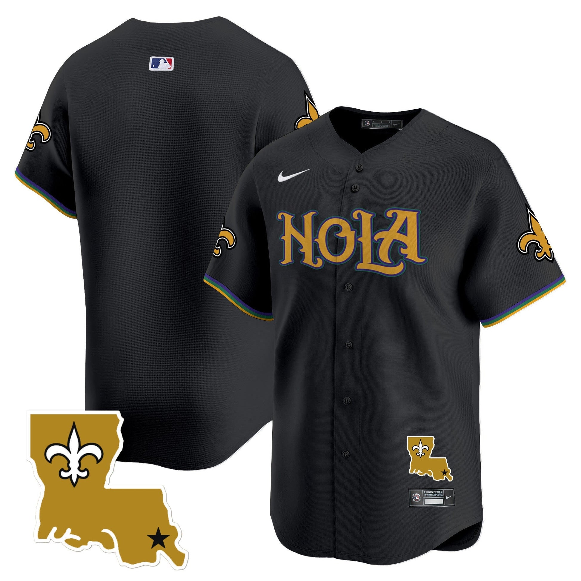 Men's Saints Vapor Premier Limited Jersey - All Stitched