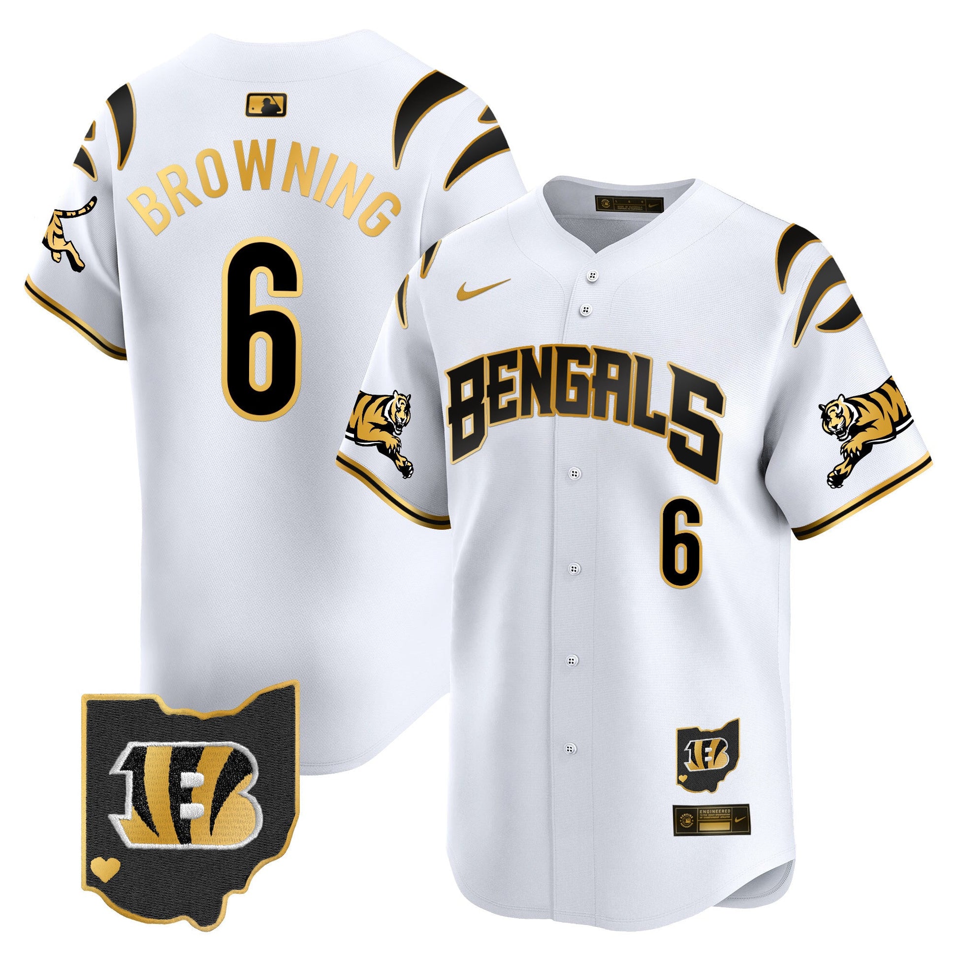 Men's Bengals Vapor Premier Limited Jersey - All Stitched