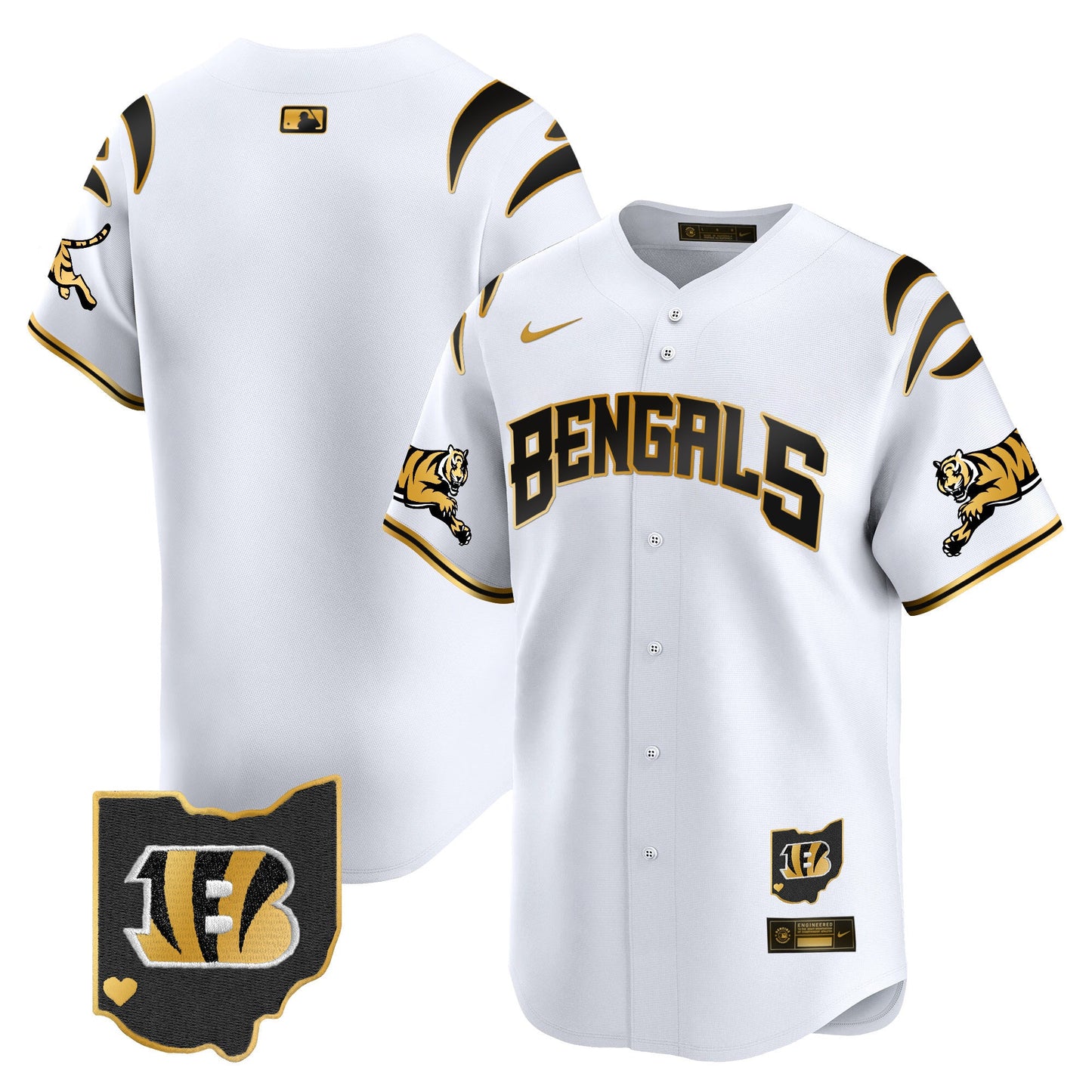Men's Bengals Vapor Premier Limited Jersey - All Stitched