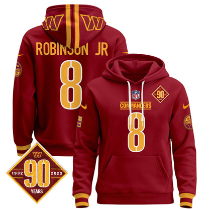 Men's Washington Commanders 2024 Pullover Hoodie - All Stitched