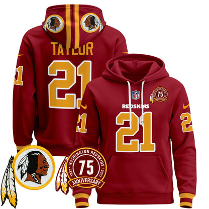 Men's Washington Redskins 2024 Pullover Hoodie - All Stitched