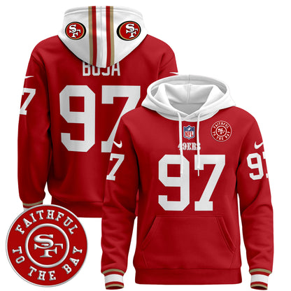 49ers 2024 Pullover Hoodie - All Stitched