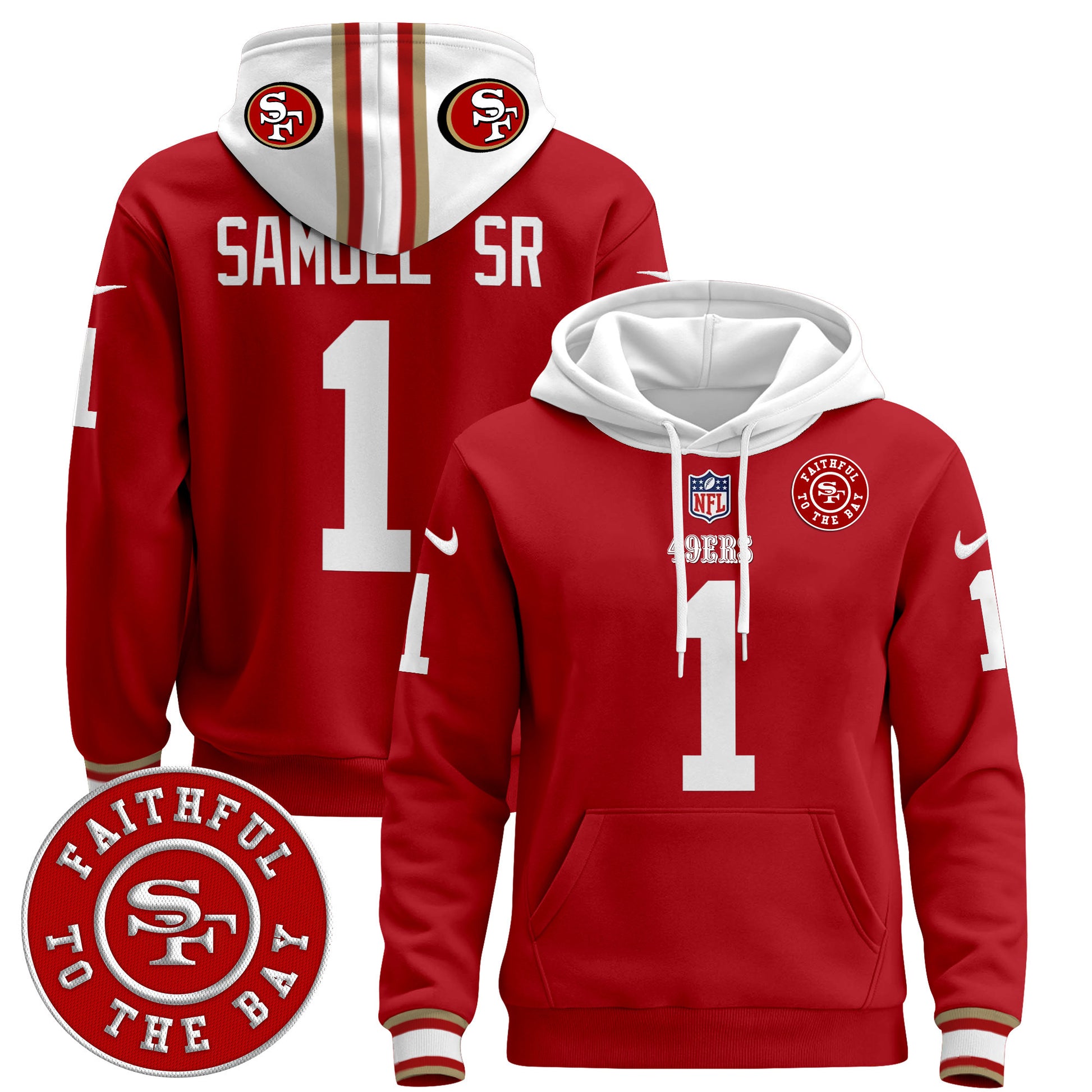 49ers 2024 Pullover Hoodie - All Stitched