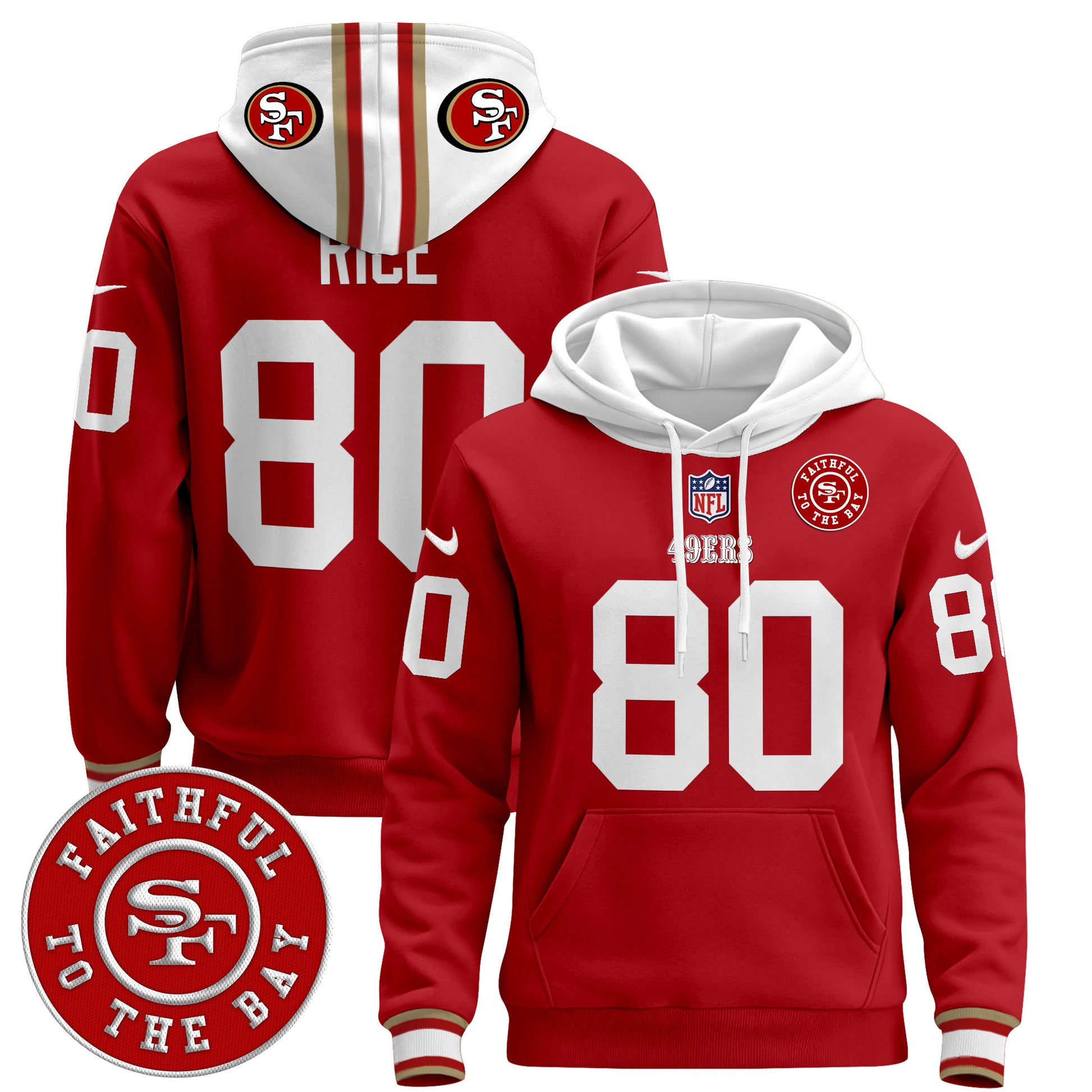 49ers 2024 Pullover Hoodie - All Stitched