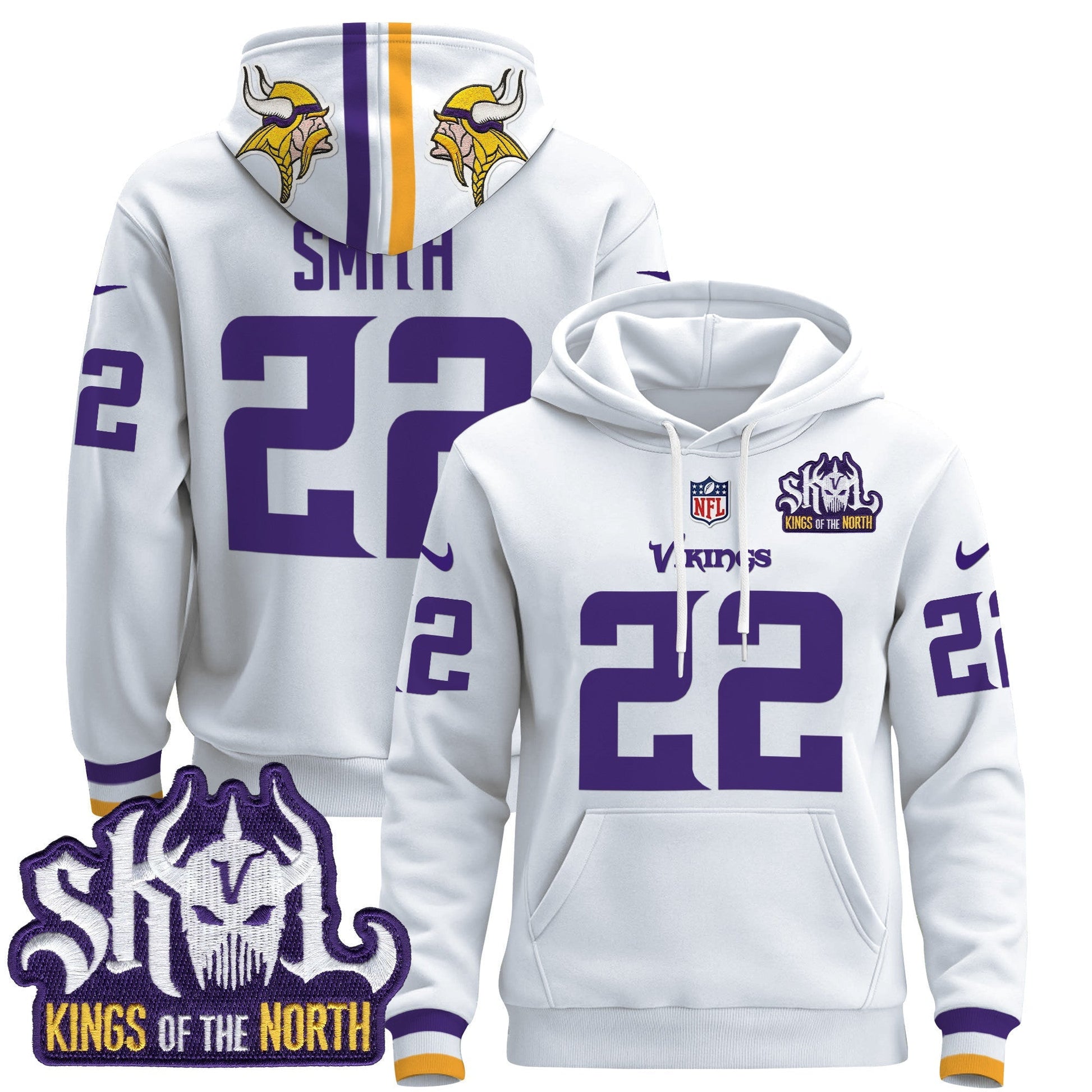Men's Minnesota Vikings 2025 Pullover Hoodie - All Stitched