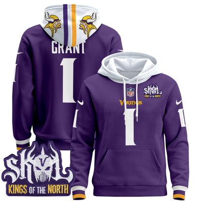 Men's Minnesota Vikings 2025 Pullover Hoodie - All Stitched