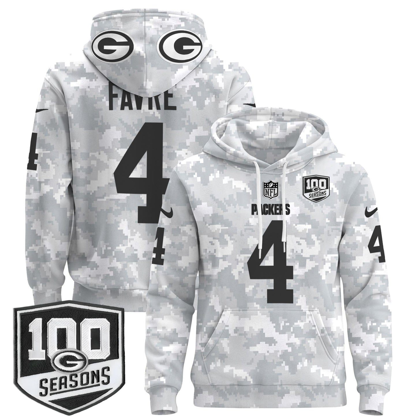 GB Throwback 2024 Salute to Service Pullover Hoodie