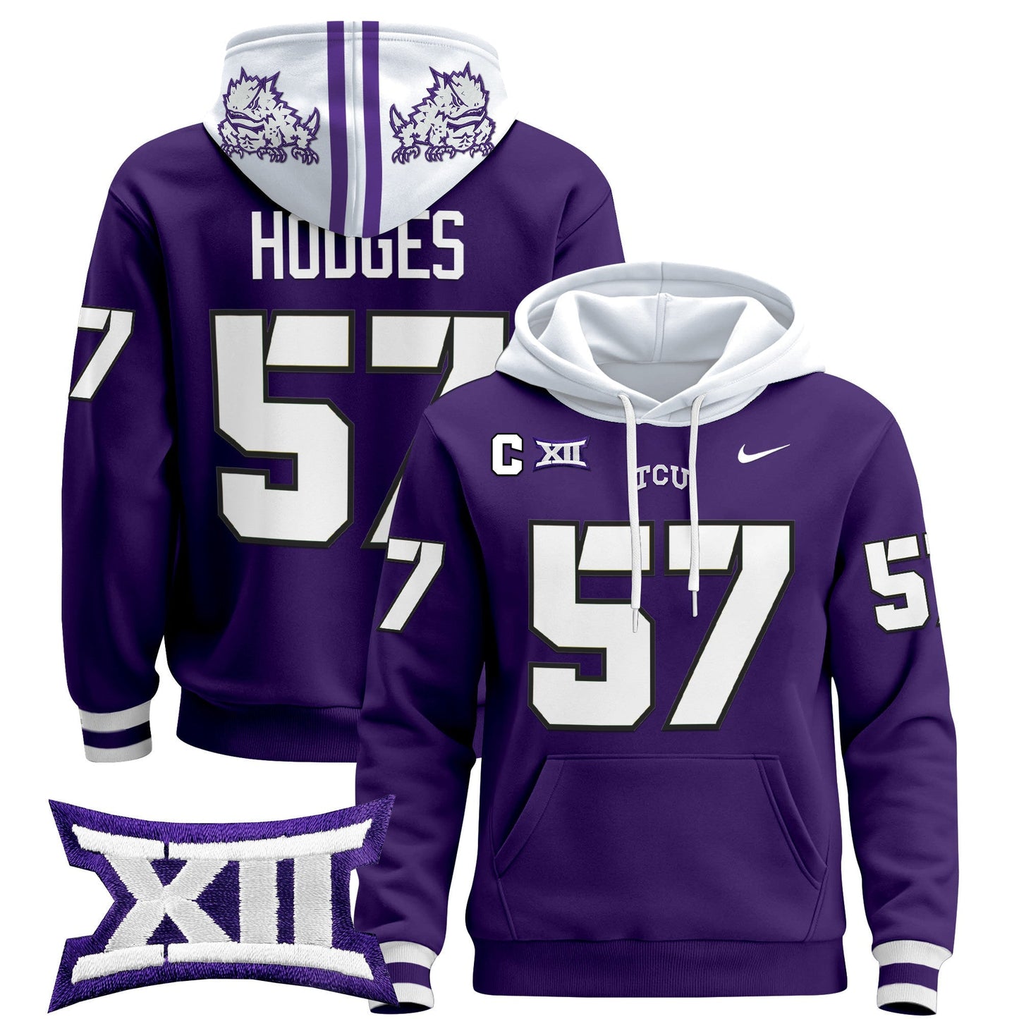 TCU Horned Frogs 2024 Pullover Hoodie
