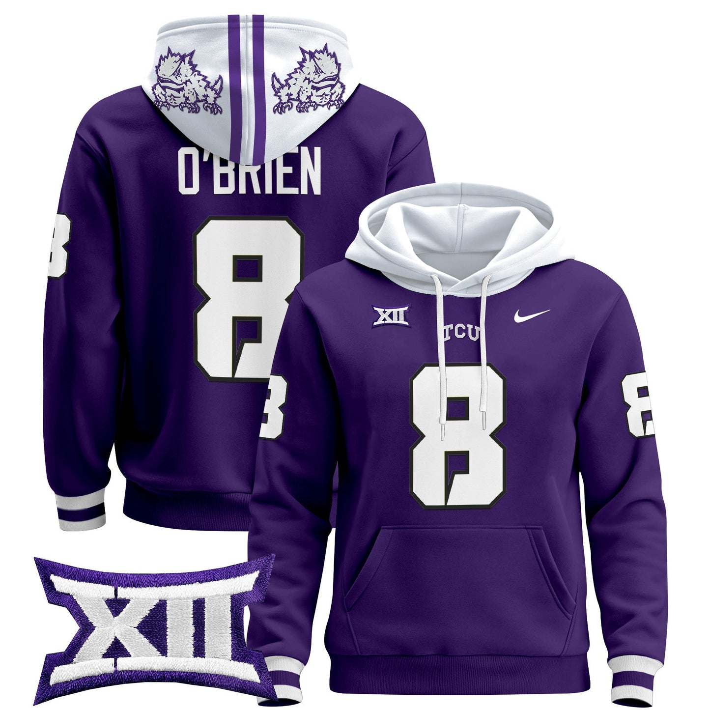TCU Horned Frogs 2024 Pullover Hoodie
