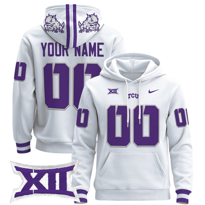 TCU Horned Frogs 2024 Custom Pullover Hoodie
