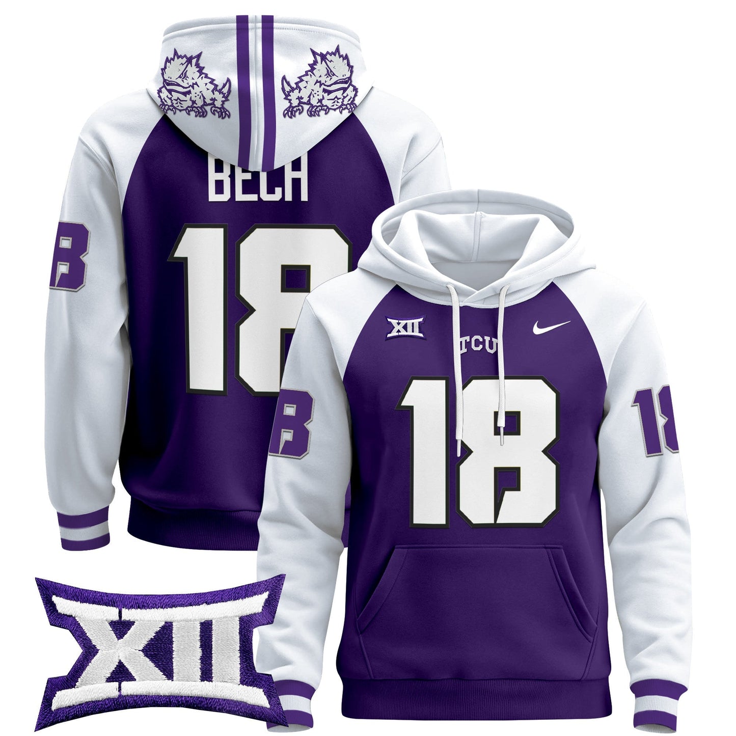 TCU Horned Frogs 2024 Pullover Hoodie