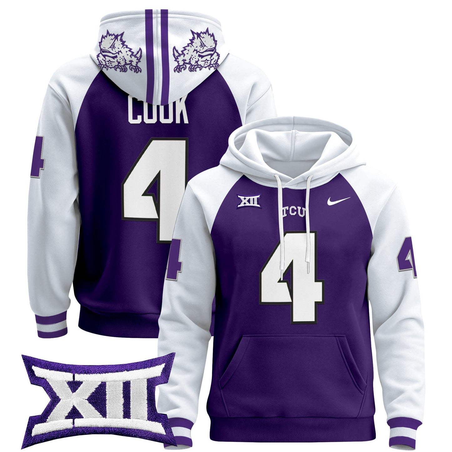TCU Horned Frogs 2024 Pullover Hoodie