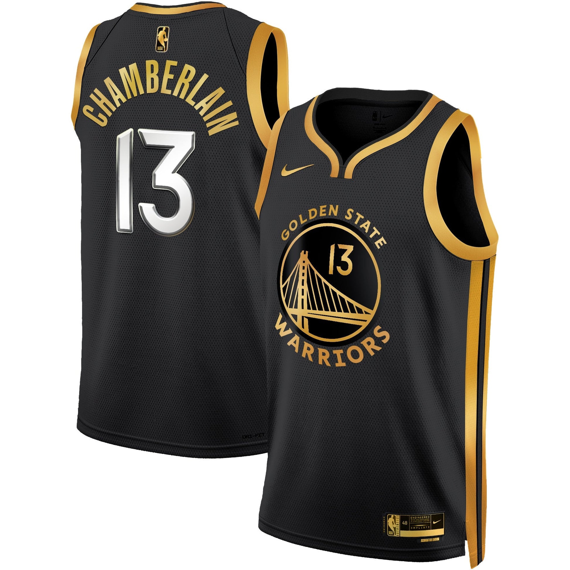 Men's Golden State Warriors 2025 Swingman Jersey - All Stitched