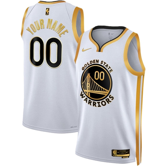 Golden State Warriors 2025 Swingman Custom Jersey - All Stitched