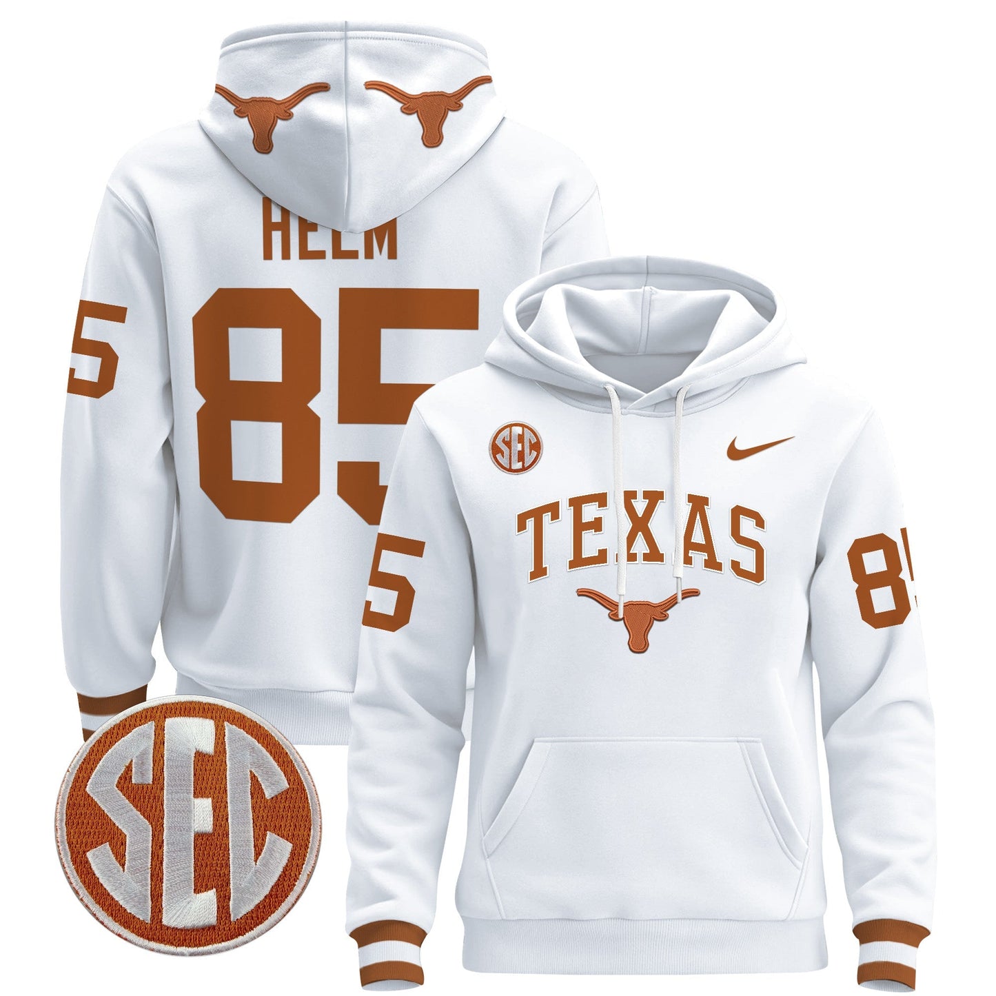 TEX 2024 Pullover Hoodie V3 - All Stitched