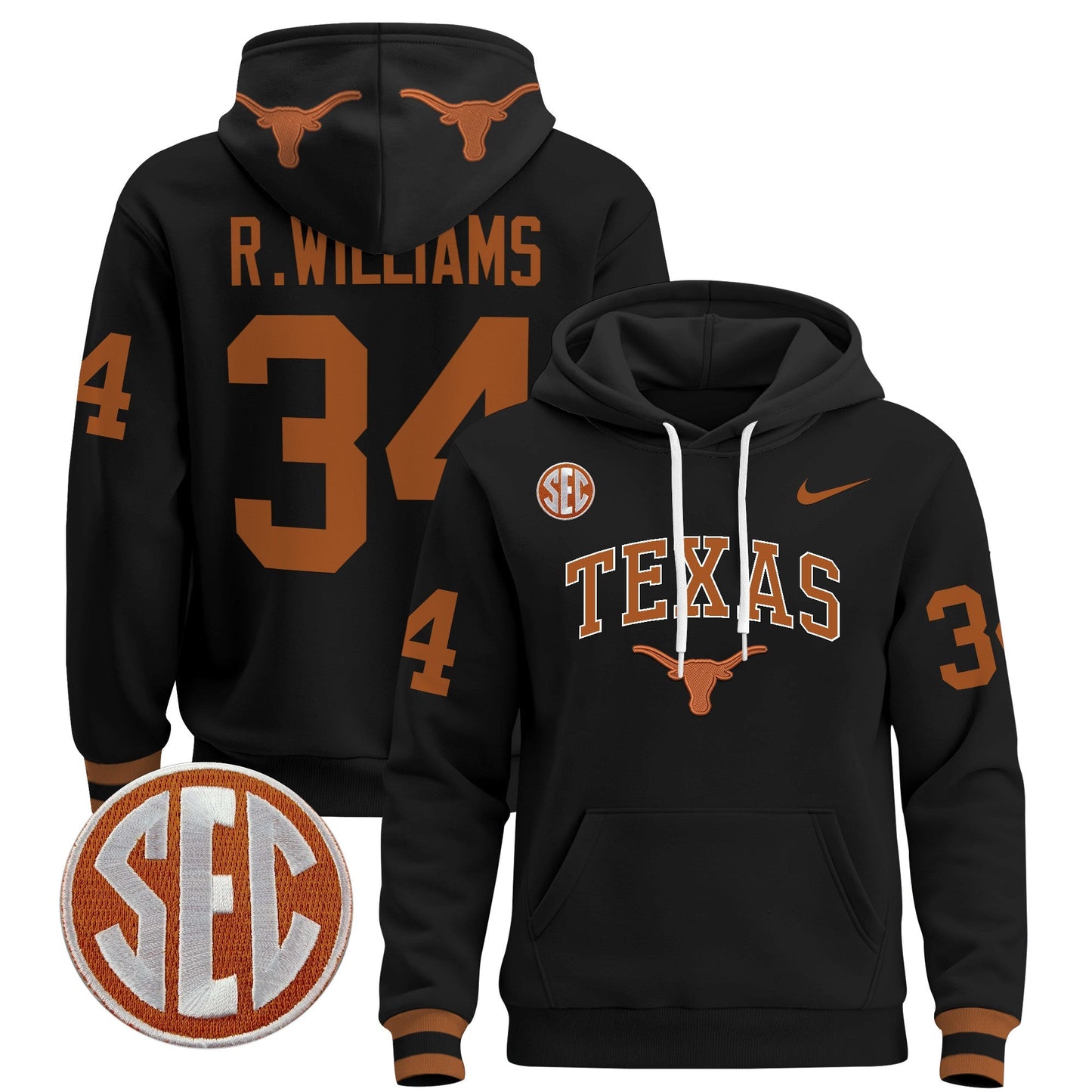 TEX 2024 Pullover Hoodie V3 - All Stitched