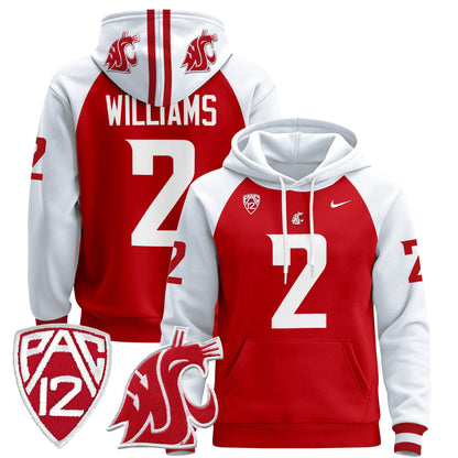 Men's Washington State Cougars 2024 Pullover Hoodie - All Stitched
