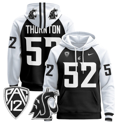 Men's Washington State Cougars 2024 Pullover Hoodie - All Stitched