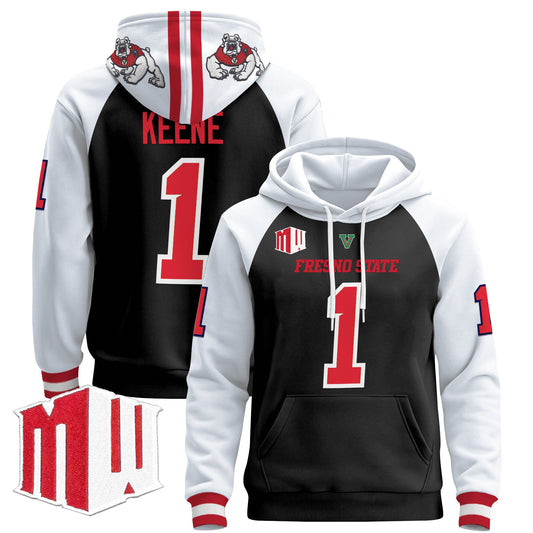 Men's Fresno State Bulldogs 2024 Pullover Hoodie - All Stitched