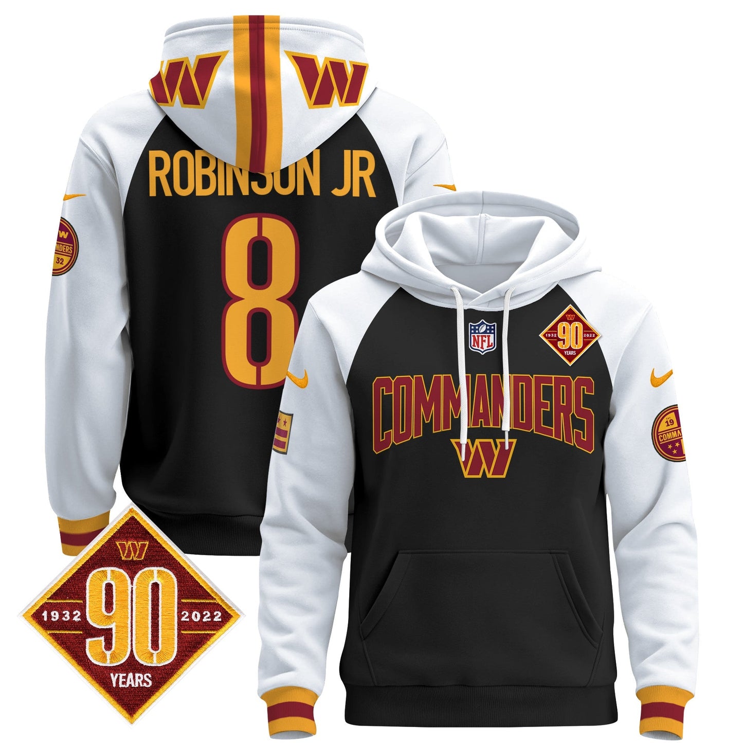 WAS 2024 Pullover Hoodie V2- All Stitched