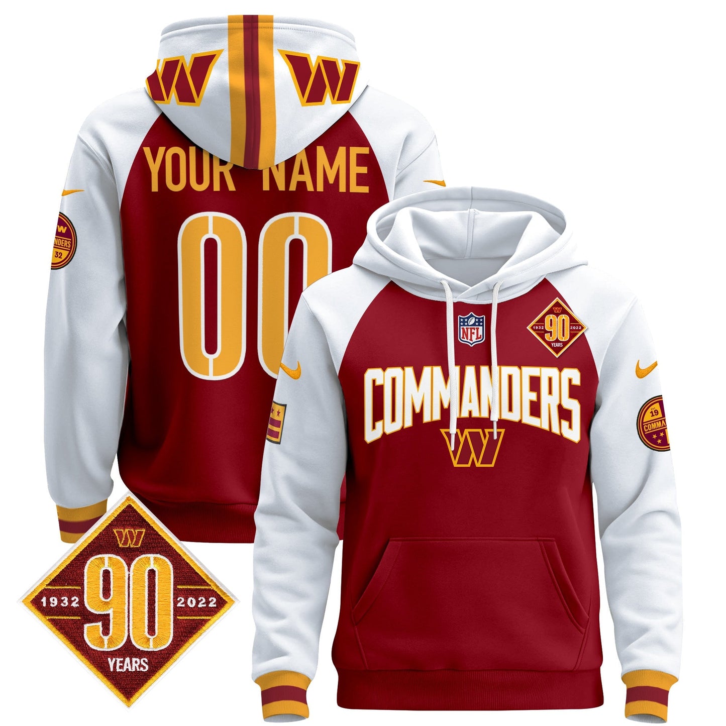 WAS 2024 Custom Pullover Hoodie V2- All Stitched