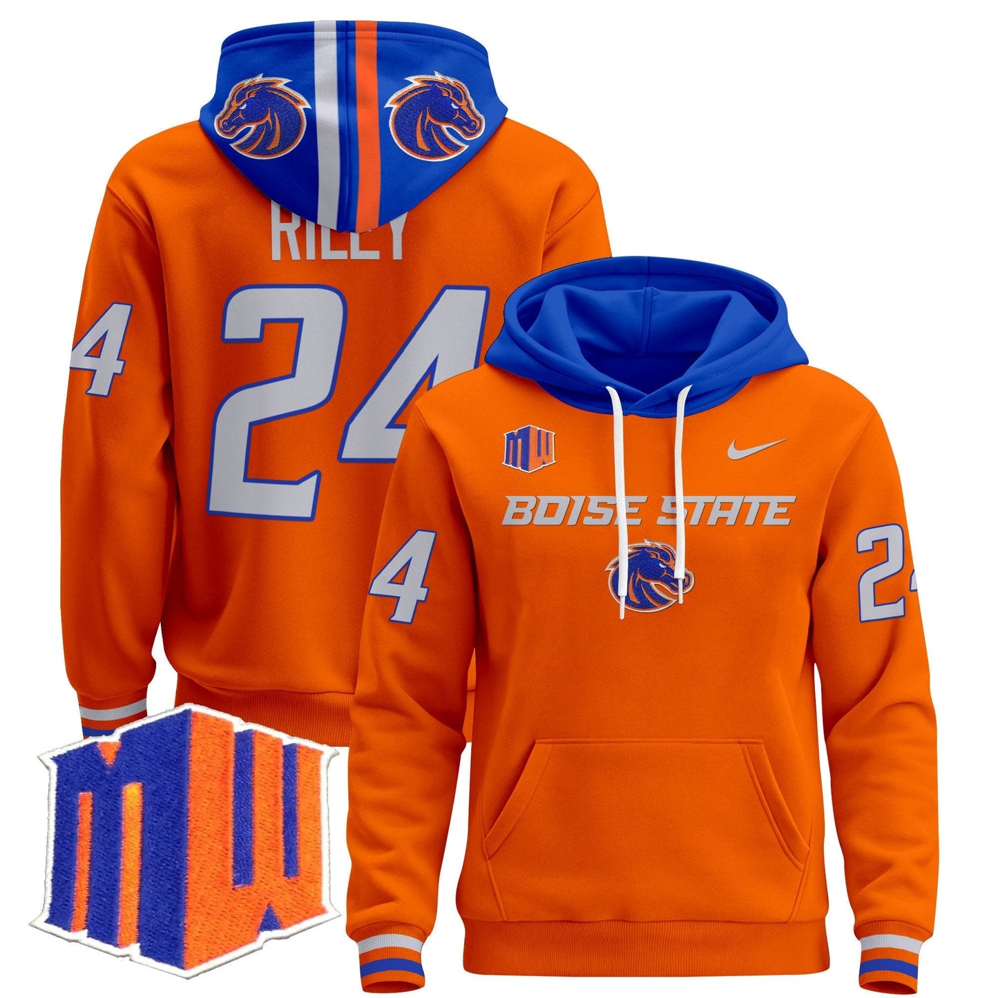 BSU 2024 Pullover Hoodie V2