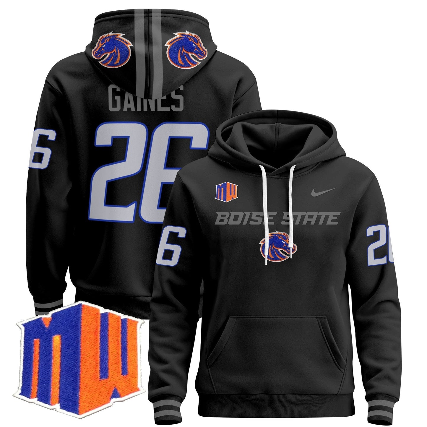 BSU 2024 Pullover Hoodie V2