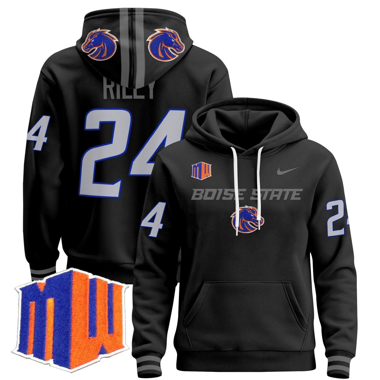 BSU 2024 Pullover Hoodie V2
